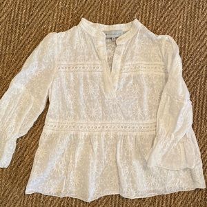 Tnuck embroidered blouse
